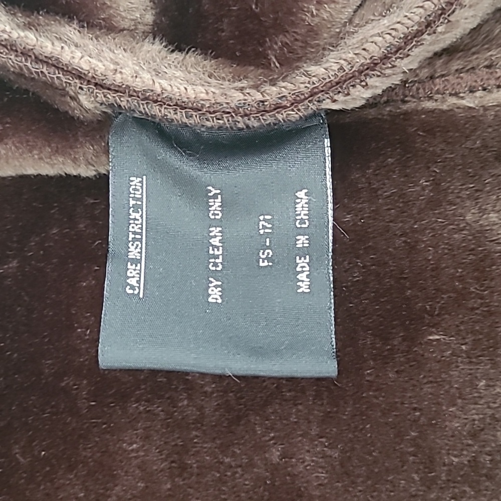 Vintage NWT Fleet Street women's hooded faux fur shearling coat 2X, new - Picture 13 of 16